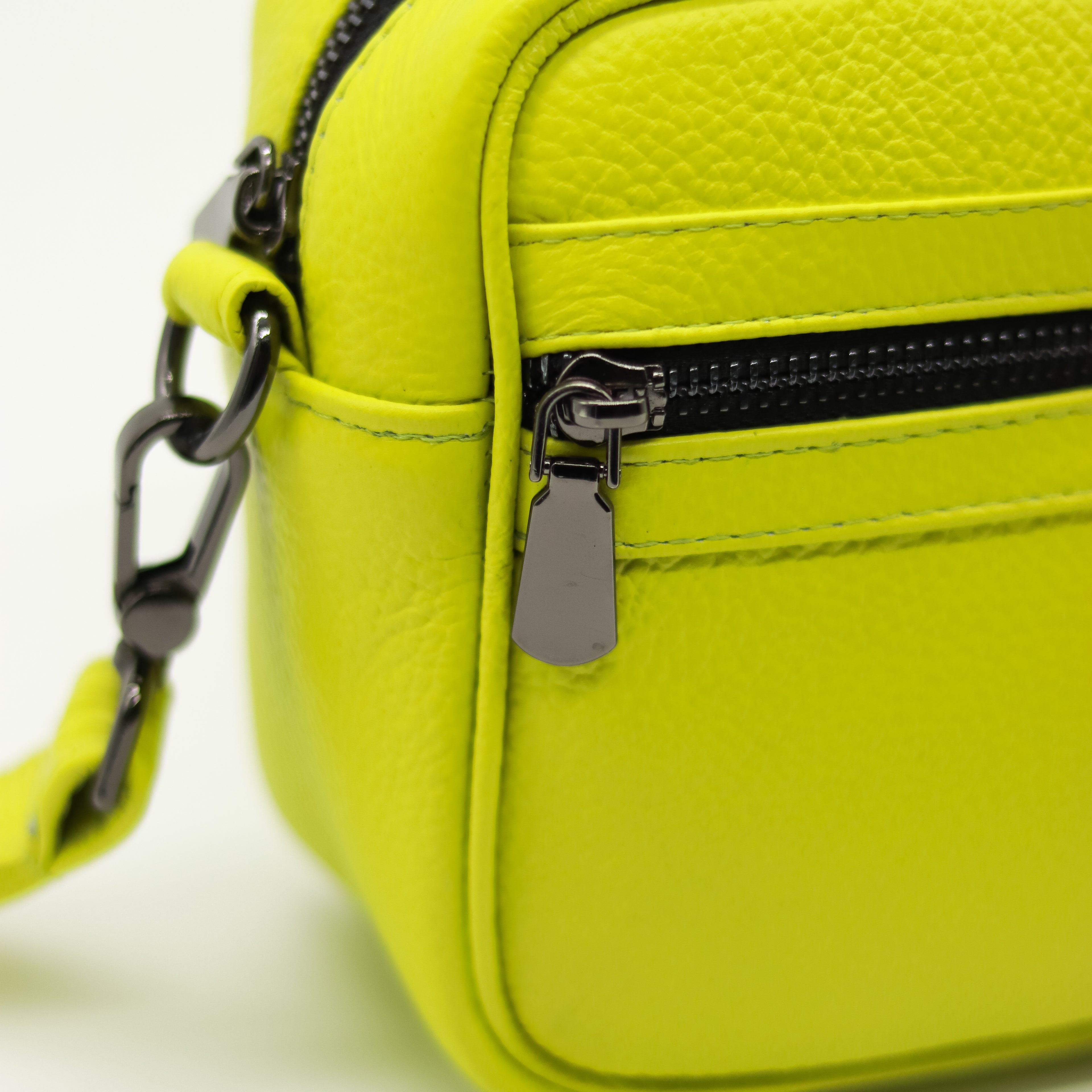 Bandolera León Amarillo Neon
